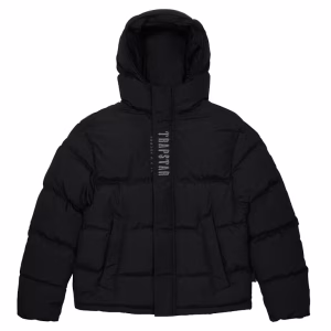 Trapstar Decoded 2.0 Hooded Puffer Jacket Black