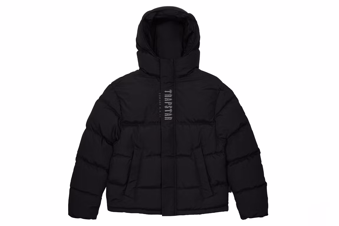 Trapstar Decoded 2.0 Hooded Puffer Jacket Black Trapstar Decoded 2.0 Hooded Puffer Jacket Black