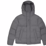 Trapstar Decoded 2.0 Hooded Puffer Jacket Grey