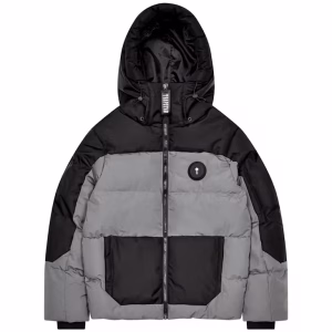 Trapstar Decoded Puffer Jacket Grey