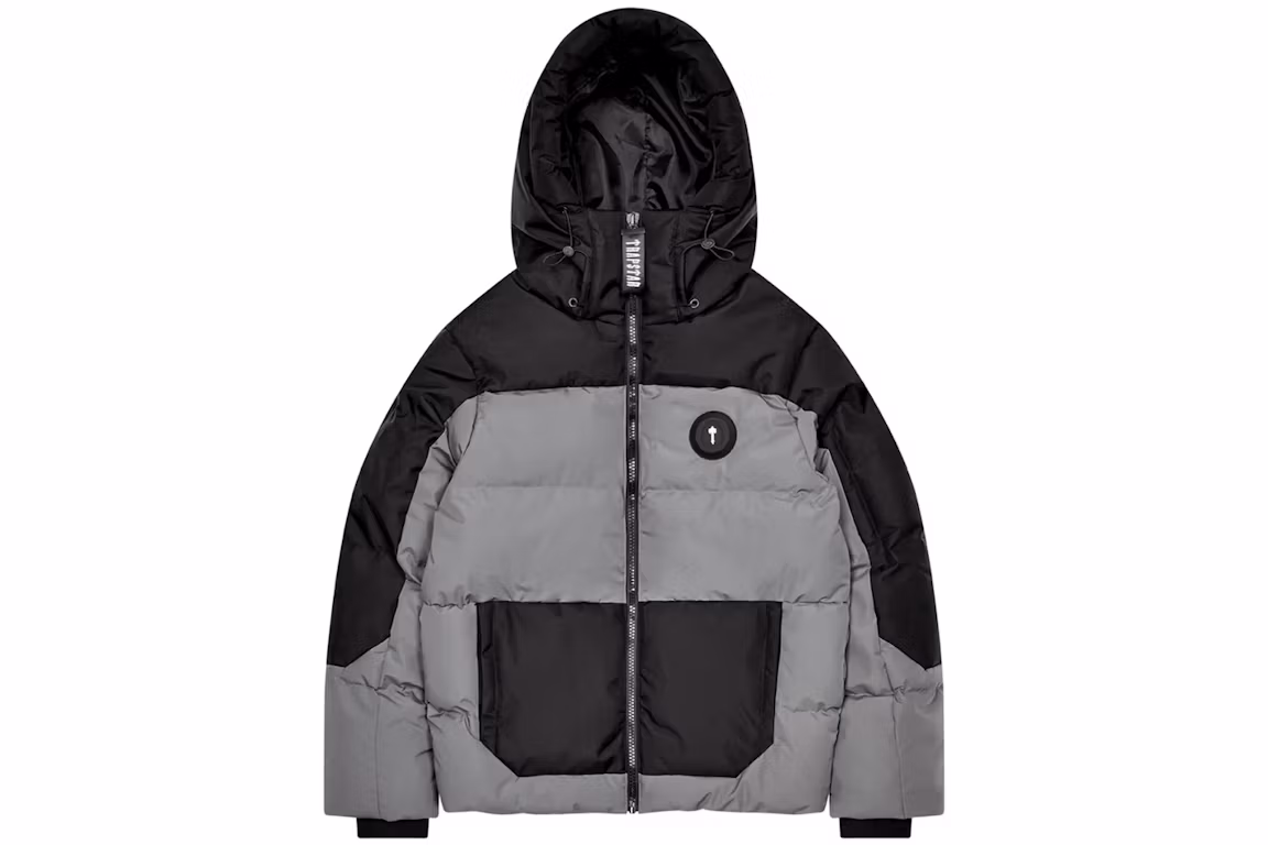 Trapstar Decoded Puffer Jacket Grey Trapstar Decoded Puffer Jacket Grey