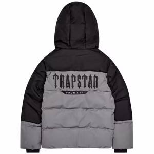 Trapstar Decoded Puffer Jacket Grey