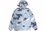 Trapstar Decoded Windbreaker Jacket Ice Blue Camo