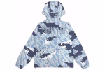 Trapstar Decoded Windbreaker Jacket Ice Blue Camo