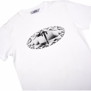 Trapstar Diamond In The Rough Tee White