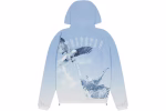 Trapstar Flying Birds Zip Windbreaker Jacket Blue