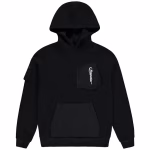 Trapstar Hyperdrive Pocket Hoodie Black