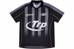 Trapstar Hyperdrive Striped Football Jersey Black