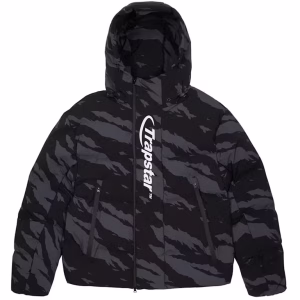 Trapstar Hyperdrive Technical Puffer Grey Camo