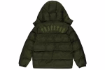 Trapstar Irongate Detachable Hooded Puffer Jacket Olive