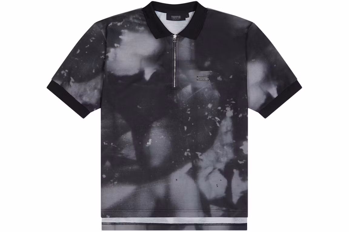 Trapstar Irongate Half-Zip Polo Shirt Trapstar Irongate Half-Zip Polo Shirt
