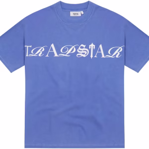 Trapstar Script T-shirt Dazzling Blue