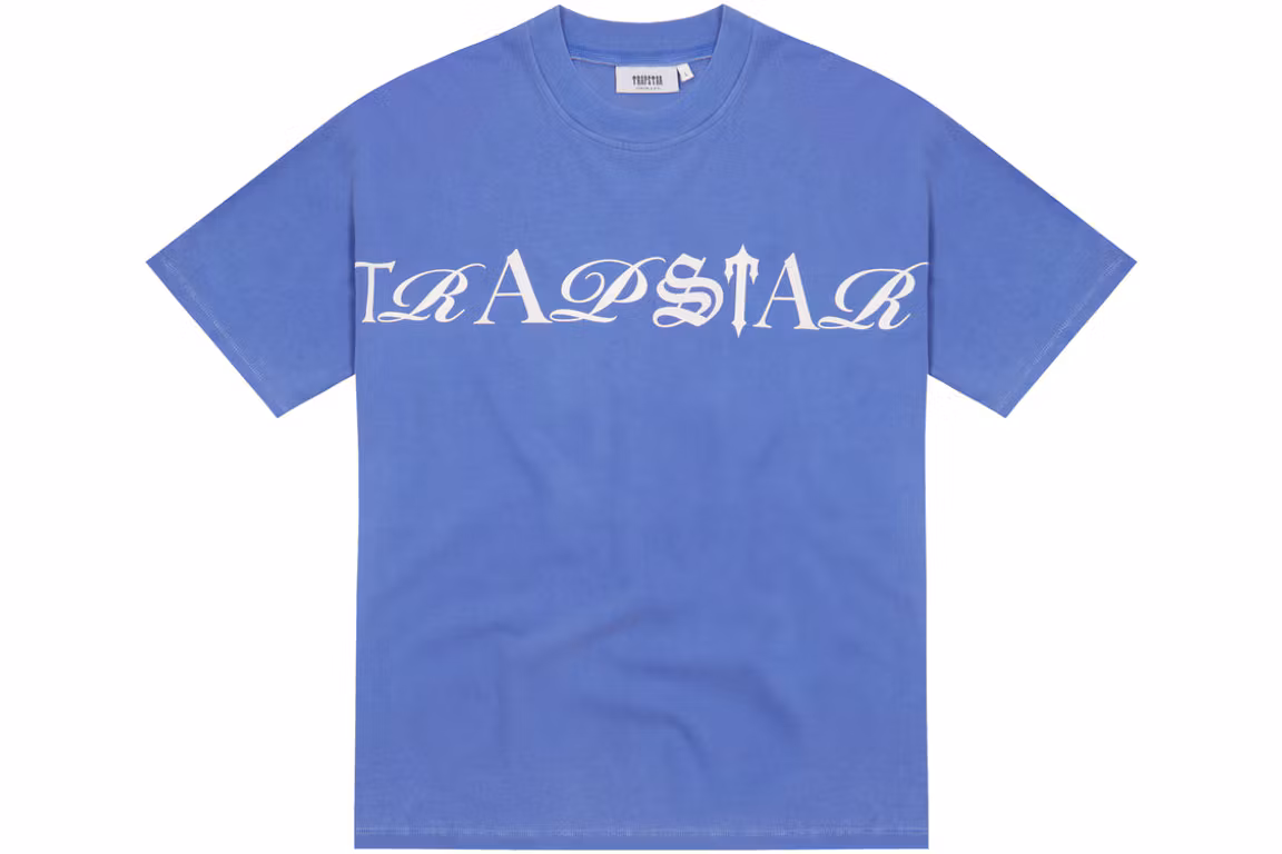 Trapstar Script T-shirt Dazzling Blue Trapstar Script T-shirt Dazzling Blue