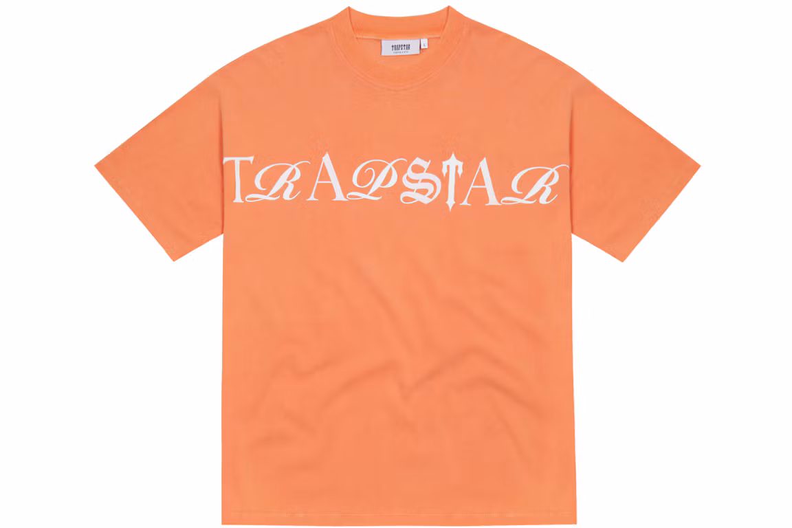 Trapstar Script T-shirt Orange Trapstar Script T-shirt Orange