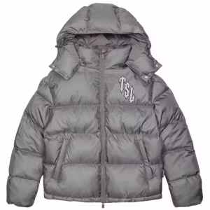 Trapstar Shooters Hooded Puffer Grey