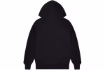 Trapstar TS Flame Print Hoodie Black