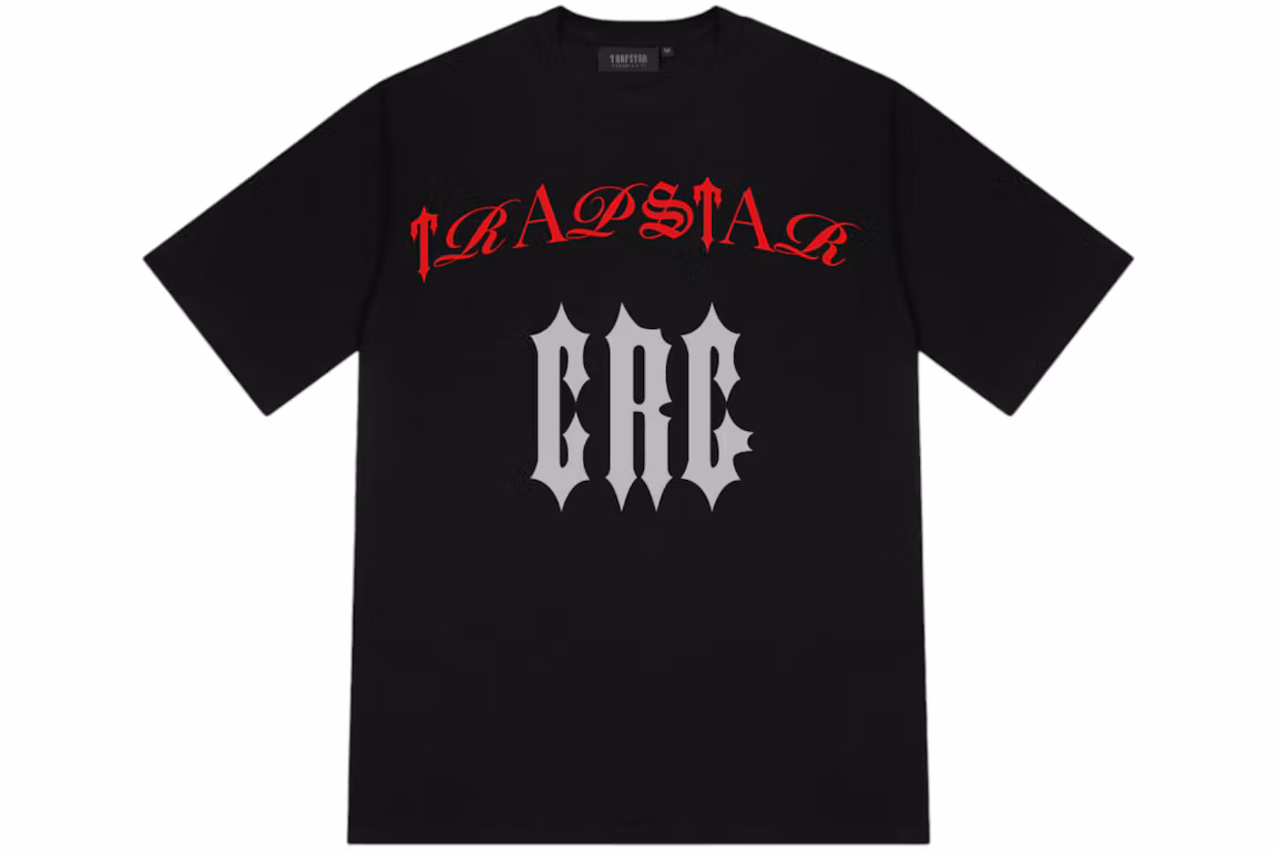 Trapstar x Central Cee Script Tee Black Trapstar x Central Cee Script Tee Black