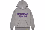 Trapstar x Cough Syrup Hoodie Grey