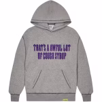 Trapstar x Cough Syrup Hoodie Grey