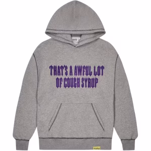 Trapstar x Cough Syrup Hoodie Grey
