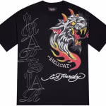 Trapstar x Ed Hardy Hell Cat Tee